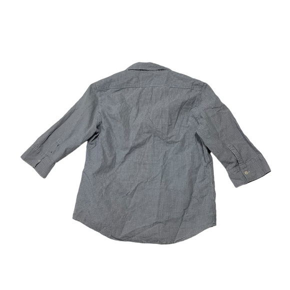 Abercrombie and Fitch Button Down Shirt Sz Medium Blue Plaid - Picture 2 of 6